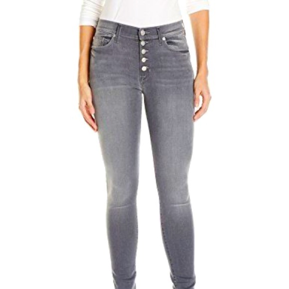 Hudson Jeans Denim - Hudson Ciara High Rise Exposed Button Super Skinny Jeans | 27